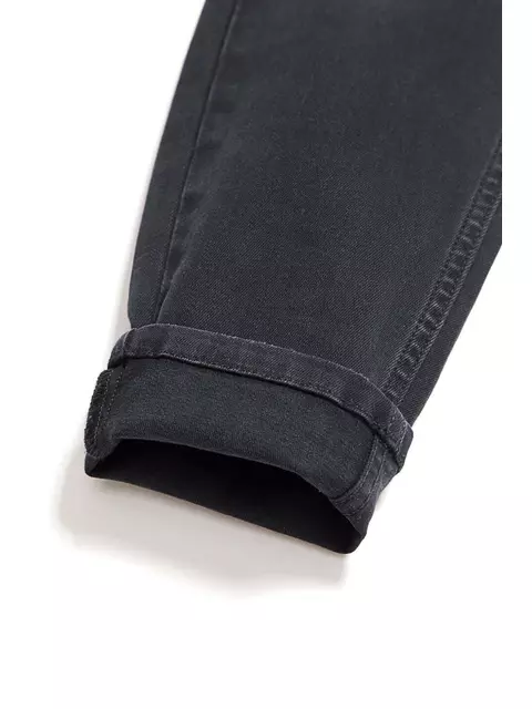 Моделирующие женские джинсы из премиального денима "velvet touch" con-97 черный, CON-97, 170-90/XS, CONTE ELEGANT,  - 8