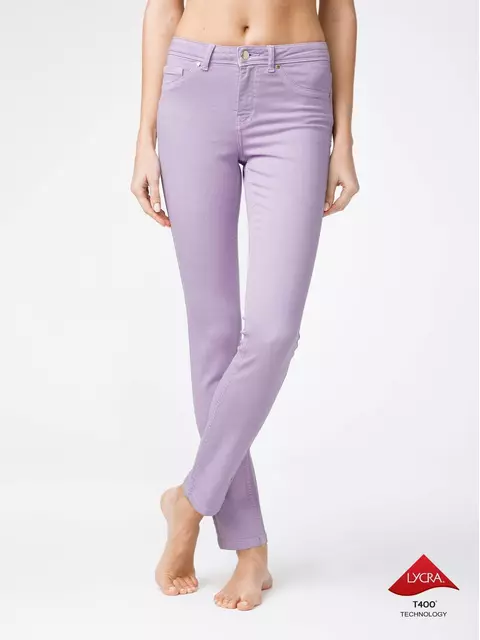 Моделирующие женские soft touch джинсы conte con-38o blooming lilac, CON-38O, 170-94/S, CONTE ELEGANT,  - 1