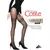Колготки женские с ажурной имитацией чулок versale nero, , 2, CONTE ELEGANT, - 1