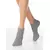 Короткие женские носки esli 000 серый, , 36-39 (23-25), ESLI, - 1