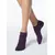Носки женские хлопковые active (ультракороткие, pixels) 085 баклажан, , 36-37 (23), CONTE ELEGANT, - 1