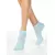 Носки женские esli classic (короткие, 2 пары) 802 бледно-бирюзовый-джинс, , 36-39 (23-25), ESLI, - 1