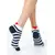 Короткие носки active с пикотом-«сердечком» в полоску 223 белый-темно-синий, , 36-38 (23-25), CONTE ELEGANT, - 1