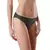 Трусы купальные женские бразилиана с эффектной золотой окантовкой esli style 0317 оливковый, , 90/S, ESLI, - 1