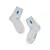 Однотонные детские хлопковые носки с вышивкой tip-top 515 светло-серый, , 18, CONTE-KIDS, - 1