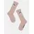 Удлиненные детские носки tip-top из хлопка с декоративной игрушкой 576 бежевый, , 16, CONTE-KIDS, - 1