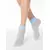 Носки женские conte fantasy (короткие, люрекс) 132 light blue, , 36-39 (23-25), CONTE ELEGANT, - 1