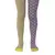 Колготки детские tip-top (весёлые ножки) 355 фиолетовый-темно-салатовый, , 62-74 (12), CONTE-KIDS, - 1
