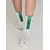 Носки женские (удлиненные) active 433 белый-зеленый, , 40-41 (27), CONTE ELEGANT, - 1