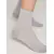 Носки женские хлопковые (с декором) classic 555 серый, , 38-39 (25), CONTE ELEGANT, - 1