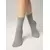 Женские носки из хлопка 3dsocks 000 серый меланж, , 36-38 (23-25), CONTE ELEGANT, - 1