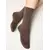 Удлиненные женские носки (без резинки) comfort 000 коричневый, , 36-38 (23-25), CONTE ELEGANT, - 1