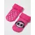 Махровые детские носки с отворотом (антискользящие) sof-tiki 764 розовый, , 10, CONTE-KIDS, - 1