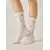 Хлопковые удлиненные носки conte active 708 молочный, , 36-38 (23-25), CONTE ELEGANT, - 1