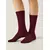 Удлиненные женские носки active 000 темно-бордовый, , 36-38 (23-25), CONTE ELEGANT, - 1