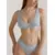 Бюстье в рубчик из вискозы active shape lbe 3183 pastel blue, , 170-84/XS, CONTE ELEGANT, - 1