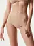 Трусы женские «бикини» из хлопка с итальянским кружевом demure lb 1277 skin, 20С-1252ТСП, 90/XS, CONTE ELEGANT,  - 1