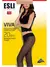 Колготки женские esli viva 20 nero (с заниженной талией), , 2, ESLI, - 1