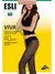 Колготки женские esli viva 40 new (с заниженной талией) nero, 8С-64СПЕ, 2, ESLI,  - 1