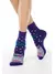 Носки женские esli home line 52-118 068 фиолетовый, , 36-37 (23), ESLI, - 1