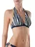 Бюстгалтер купальный женский лиф в полоску las palmas, PALMAS, 80(B), ESLI,  - 1