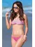 Купальный костюм женский giza розовый-белый, , 88-76-94, ESLI, - 1
