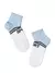 Носки детские active (короткие) 311 белый-голубой, 13С-34СП, 18, CONTE-KIDS,  - 1