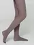 Плотные детские меланжевые колготки из микрофибры melange grey, , 104-110, CONTE ELEGANT, - 1