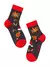 Новогодние детские носки conte-kids 307 темно-серый, , 16-18, CONTE-KIDS, - 1