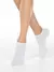 Ультракороткие женские носки из бамбуковой пряжи bamboo белый, 20С-96СП, 36-38 (23-25), CONTE ELEGANT,  - 1