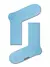 Носки мужские diwari happy (однотонные) 000 голубой, , 42-43 (27), DIWARI, - 1