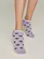 Носки женские с рисунком «eyes» classic 438 сиреневый, 7С-34СП, 36-37 (23), CONTE ELEGANT,  - 1