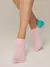 Ультракороткие женские хлопковые носки active с «язычком» 393 светло-розовый-бледно-фиолетовый, , 36-38 (23-25), CONTE ELEGANT, - 1