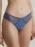 Трусы женские "танга" со средней линией талии vintage rp6072 деним, , 90/XS, CONTE ELEGANT, - 1