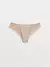 Трусы женские «бразилиана» из геометрического кружева и хлопка grafic lace lbr 1983 light almond, , 90/XS, CONTE ELEGANT, - 1