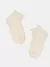 Носки детские короткие (однотонные) esli 000 молочный, , 20, ESLI, - 1