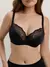 Бюстгальтер женский на каркасах comfort plus rb6166 черный, 23С-0014КСП, 75E, CONTE ELEGANT,  - 1