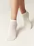 Короткие женские хлопковые носки classic 016 молочный, , 36-38 (23-25), CONTE ELEGANT, - 1