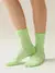 Махровые женские носки из хлопка с объемными рисунками conte comfort 549 салатовый, 23С-17СП, 36-38 (23-25), CONTE ELEGANT,  - 1