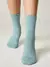 Теплые удлиненные носки esli 625 серо-бирюзовый, , 36-39 (23-25), ESLI, - 1