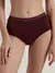 Хлопковые женские трусы «бикини» basic lb 2016.1 bordo, , 110/XXL, CONTE ELEGANT, - 1