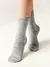 Теплые удлиненные женские носки esli 625 серый, , 36-39 (23-25), ESLI, - 1