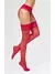 Колготки с имитацией чулок и пояса minimi adriana 20 rosso, , 2, MINIMI, - 1