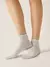 Короткие женские носки conte active 704 светло-серый, , 36-38 (23-25), CONTE ELEGANT, - 1