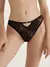 Трусы женские бразилиана conte mystery garden lbr 3116 black, 24С-3157ТСП, 102/L, CONTE ELEGANT,  - 1