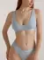 Бюстье в рубчик из вискозы active shape lbe 3183 pastel blue, , 170-84/XS, CONTE ELEGANT, - 1