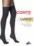 Колготки с имитацией гольфинов в рубчик caprice nero, 24С-181СП, 4, CONTE ELEGANT,  - 1