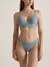 Бюстье с v-образным вырезом из цветочного кружева flower line lbe 3176 aqua sky, 24С-3230ТСП, 170-88/S, CONTE ELEGANT,  - 1