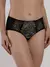 Трусы хипстеры со средней линией талии conte flora rp7173 черный, , 102/L, CONTE ELEGANT, - 1