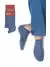 Укороченные мужские носки omsa active 124 jeans, , 36-38 (23-25), OMSA, - 1